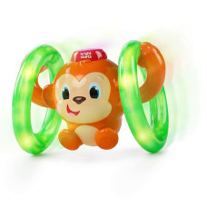 BRIGHT STARTS Muzikālā rotaļlieta Roll & Glow Monkey, 52181