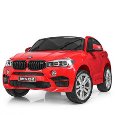 TO-MA BMW X6M Bērnu elektromobilis ar tālvadības pulti 12V/10Ah, JJ2168 sarkans