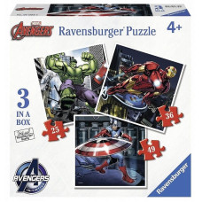 Ravensburger AVENGERS puzle 3in1 R07004