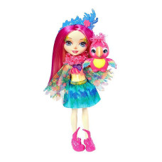 Enchantimals Peeki Parrot & Sheeny lelle ar papagaili, FJJ21