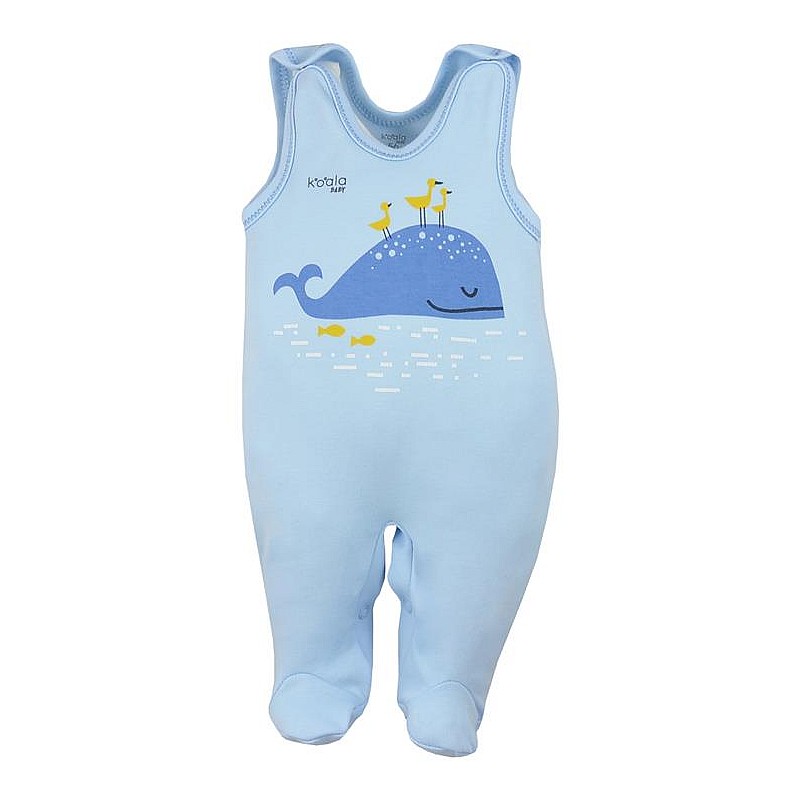 HAPPY KOALA BABY sleeveless Romper size 80 07-488 blue