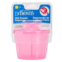 DR.BROWNS Konteineris sausā maisījuma uzglabāšanai 260ml, AC038-INTL rozā