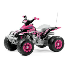 PEG-PEREGO Bērnu kvadracikls Corral T-Rex Pink 12V-8Ah IGOR0073