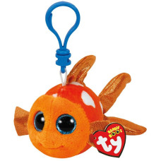 TY Beanie Boos Mīkstā rotaļlieta - piekariņš ORANGE FISH SAMI 8cm, TY35032