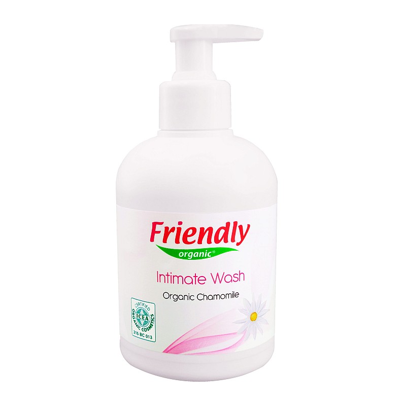 FRIENDLY ORGANIC intīmās higiēnas ziepes ar kumelīšu ekstraktu 300 ml FR1888