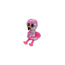 TY Flippables Mīkstā rotaļlieta PINKY SEQUIN FLAMINGO reg 15cm, TY36267 IZPĀRDOŠANA