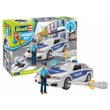 REVELL JUNIOR KIT konstruktors 53 detaļas Police E00820