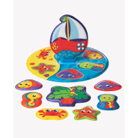PLAYGRO vannas rotaļlieta - puzle Floaty Boat 6m+ 0186379