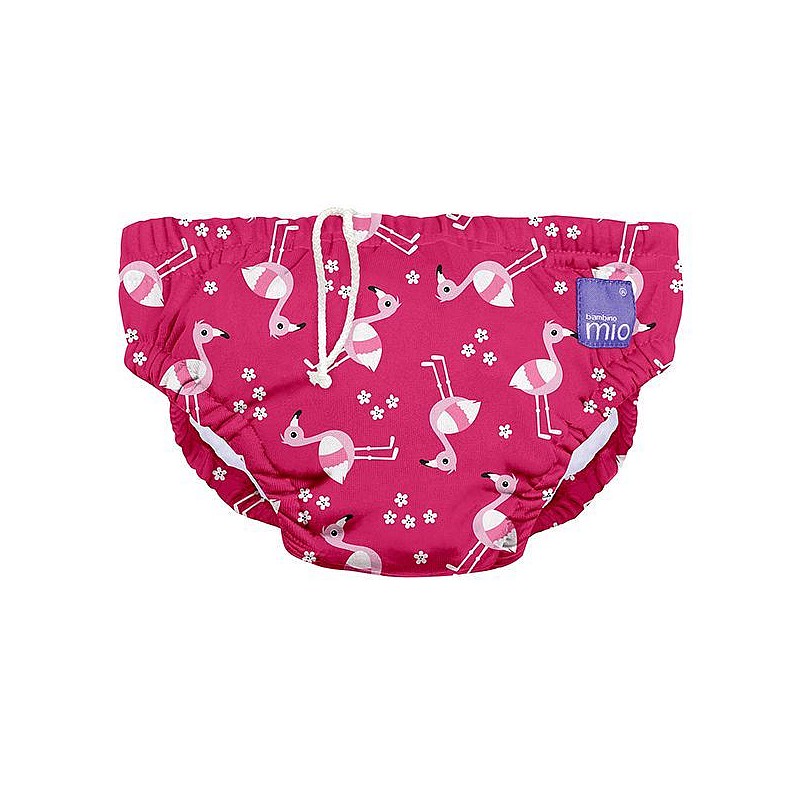 BAMBINO MIO Swim Nappies peldbikses PINK FLAMINGO, XL (12-15kg)