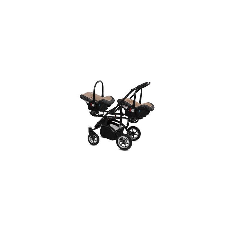 BABYACTIVE Twinni PREMIUM Bērnu autosēdeklis 1gab. - 12 BEIGE/black IZPĀRDOŠANA