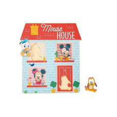 GERARDOS TOYS Disney koka puzle Mickey House TY996 (52517)