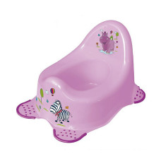 OKT KIDS  Bērnu podiņš "HIPPO" - pink, 8648.509