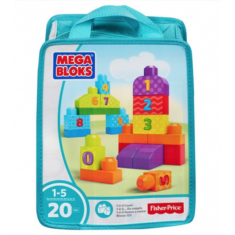 MEGA BLOKS FIRST BUILDERS konstruktors 20gab. CNH08