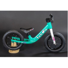 TABOU MINI RUN līdzsvara velosipēds 12” mint/white