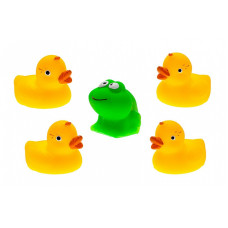 HENCZ Vannas rotaļlietas Ducks and Frog 0m+ 5gab. 804