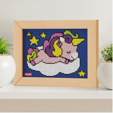 QUERCETTI Mozaīka PIXEL ART 4 KAWAII DESIGN - UNICORNO, 0795