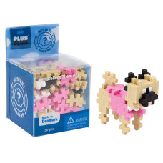 Plus Plus Mystery Builders Pets Pug Dog konstruktors 50gab., 3832