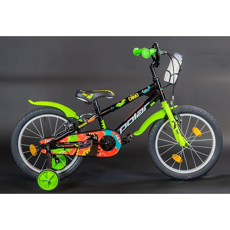 POLAR JUNIOR DINO Bērnu velosipēds 18"