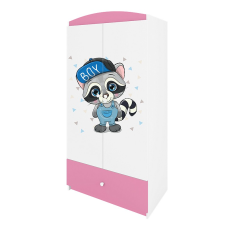 KOCOT KIDS Skapis BABYDREAMS pink Raccoon