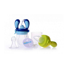 Kidsme Food Feeder Starter Pack komplekts, Lime/Aquamarine 160362 LIAQ