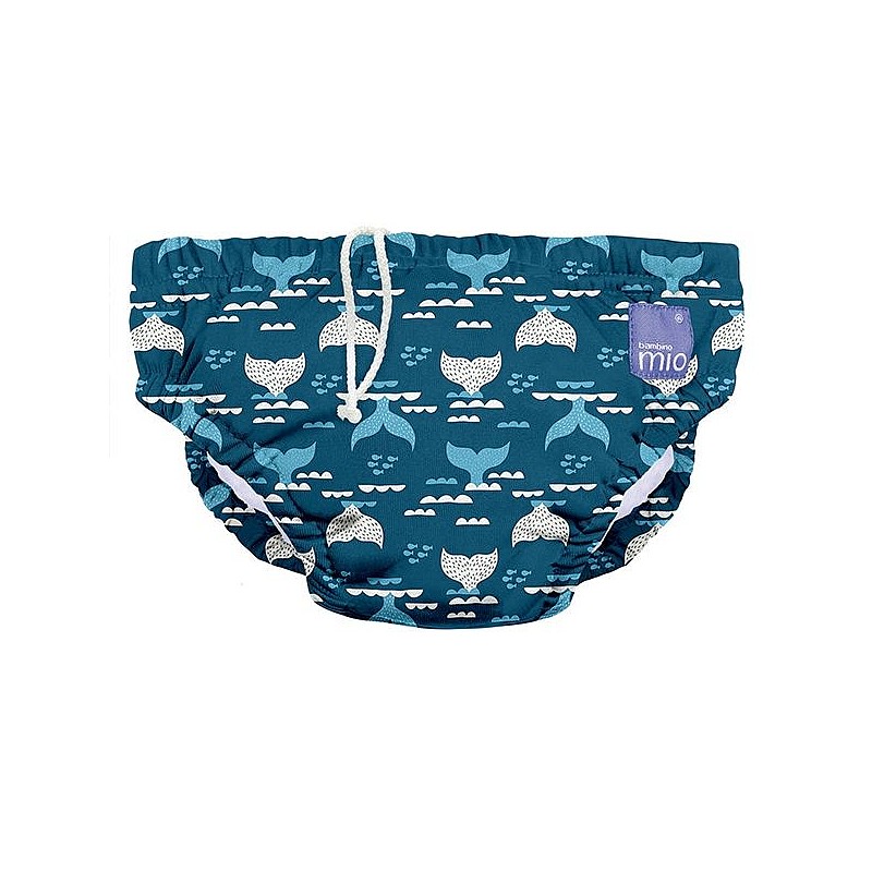 BAMBINO MIO Swim Nappies peldbikses BLUE TAIL, S (5-7кг) IZPĀRDOŠANA