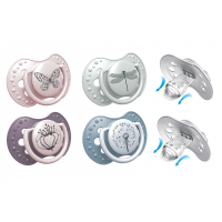 LOVI BOTANIC dinamiskais silikona māneklītis 0-3m 2gab., 22/869