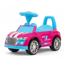 MILLY MALLY RACER Bērnu stumjamā mašīna, PINK-BLUE