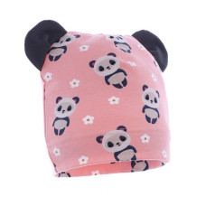 PUPILL PANDA cepure 52-54 izmērs, SALMON PINK