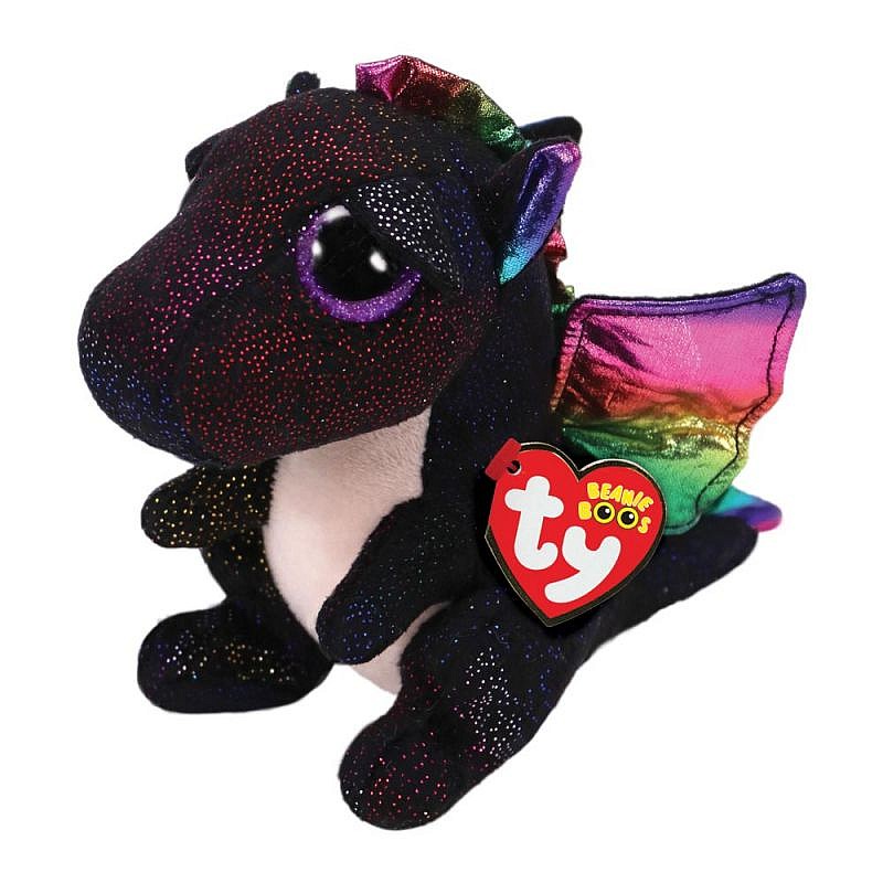 TY Beanie Boos Mīkstā rotaļlieta BLACK DRAGON ANORA 15.5cm, TY36897