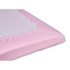 TROLL Palags ar gumiju šūpulim 39x89x5cm Jersey delux BCR-SJ0001 rosa