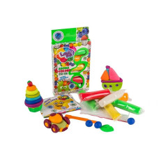 LOVIN'DO Radošais komplekts Modelēšanas mīkla Play Dough - Aroma 6 krāsas ETC41017