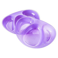 TOMMEE TIPPEE EXPLORA 3 daļīgs šķīvis, no 12 mēn, 2 gab. violets
