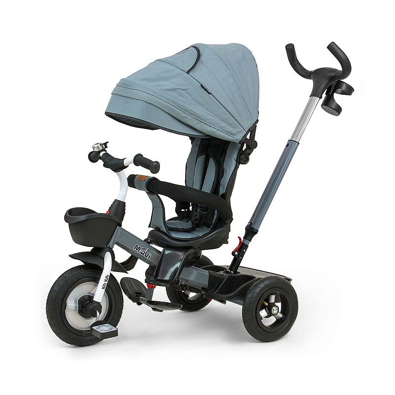 MILLY MALLY MOVI 360 Bērnu trīsritenis GREY