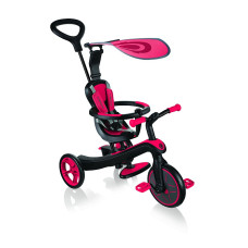 GLOBBER trīsritenis Trike Explorer 4in1, red, 632-102