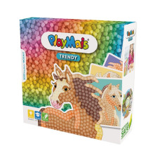 PlayMais mozaīka 3000gab. Trendy Horses 160359