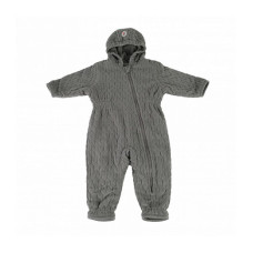 LODGER SKIER EMPIRE FLEECE kombinezons 3-6m / 6-12m., SK 601 SHARKSKIN