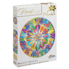 GERARDOS TOYS Grafix apaļa puzle Mandala 1000 gab. 56584