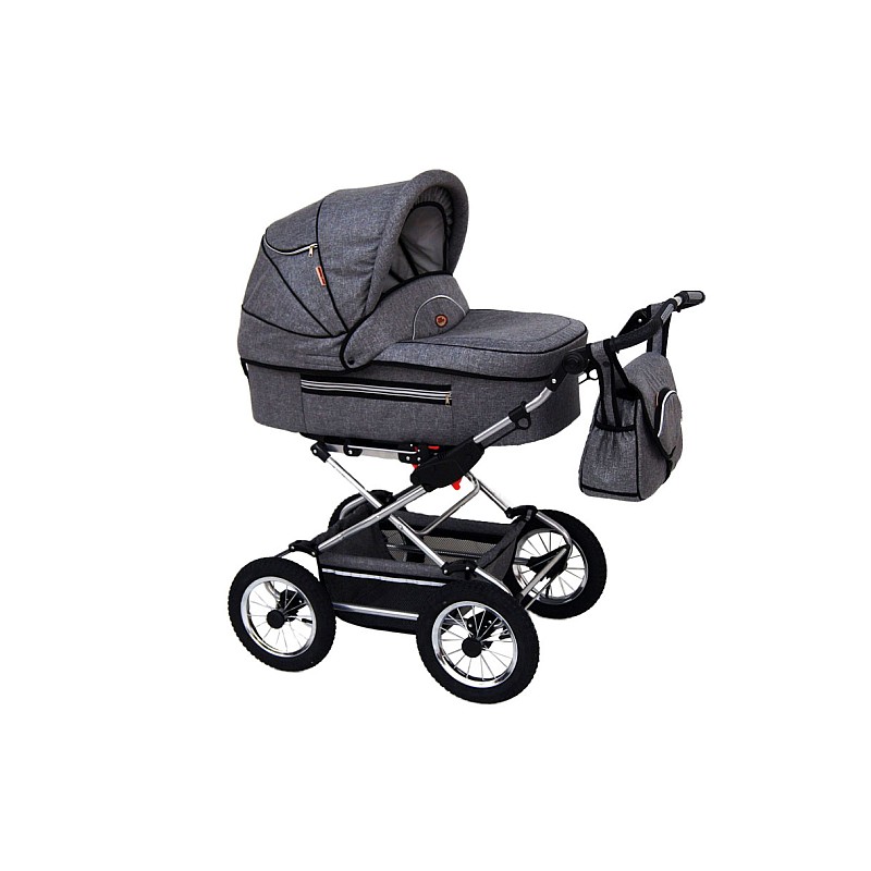 Baby Fashion FANARI Universālie rati 3in1, 124 Grey