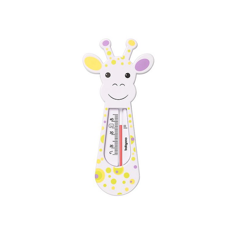 BABYONO vannas termometrs GIRAFFE 775/03 rozā