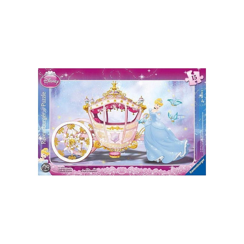 Ravensburger Plakanā puzle 15gb. PRINCESS R06030