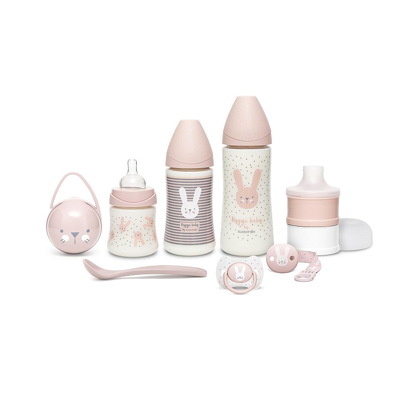 Suavinex Welcome Baby dāvanu komplekts Hygge Pink 306625