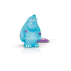 PHILIPS Disney SoftPal Sulley led nakts gaismiņa, lādējama, 0.18W, 717058316