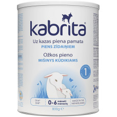 KABRITA 1 GOLD kazas piena maisīju.ms no 0 - 6 mēn., 800g, KA14