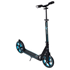 MUUWMI Aluminium Scooter PRO skrejritenis 215 mm, zils AU 567