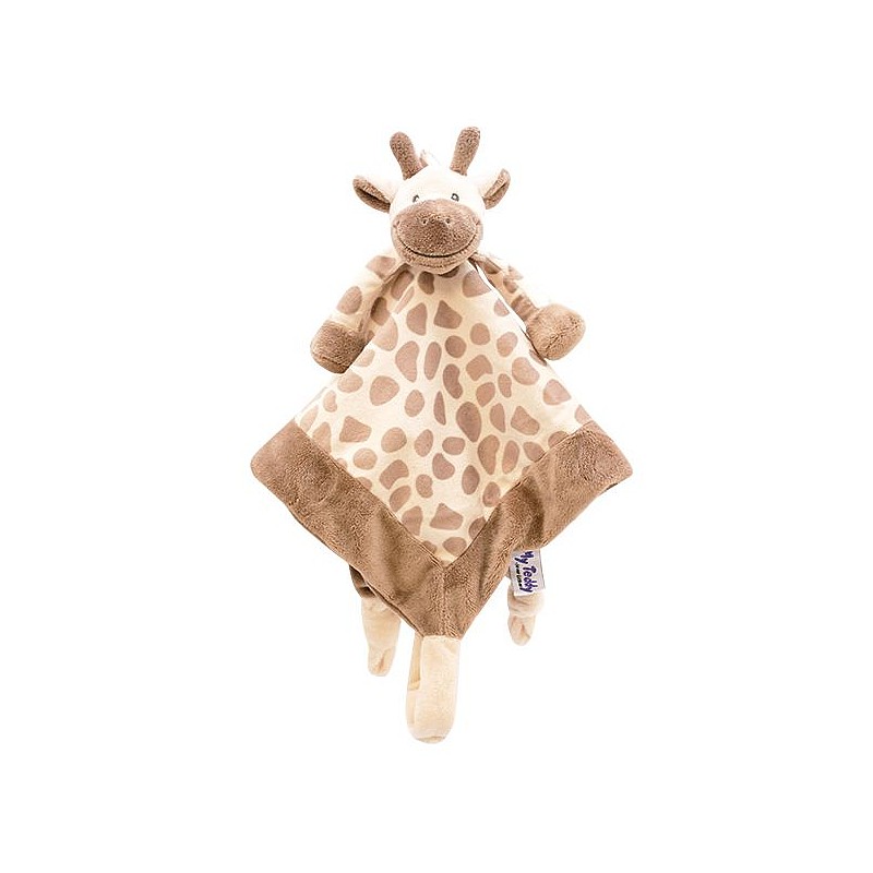 My Teddy mīkstā rotaļlieta - mīļlupatiņa My Giraffe creme MGCK