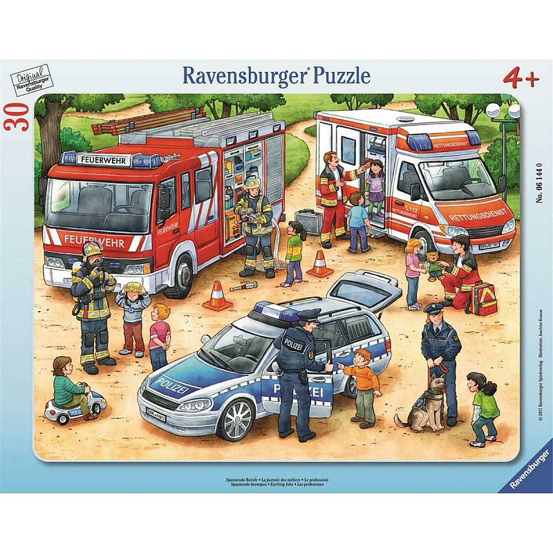 Ravensburger Plakanā puzle 30gab. 4+, 06144