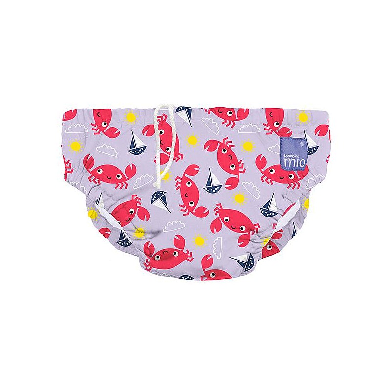 BAMBINO MIO Swim Nappies peldbikses CRAB COVE, XL (12-15kg) SWPXL CRA IZPĀRDOŠANA