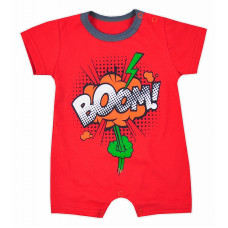 BOBAS BOOM summer romper 62 size, 4015 red