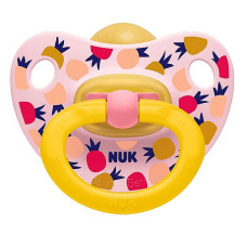 NUK Happy Kids Ortodontiskas formas lateksa māneklis 1gab. 6-18m SU02