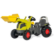 ROLLY TOYS pedāļu traktors-iekrāvējs Rolly Kid Claas Elioz 025077